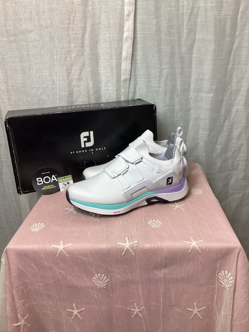 NWT Footjoy HyperFlex BOA Women’s Golf Shoes; Size: 8